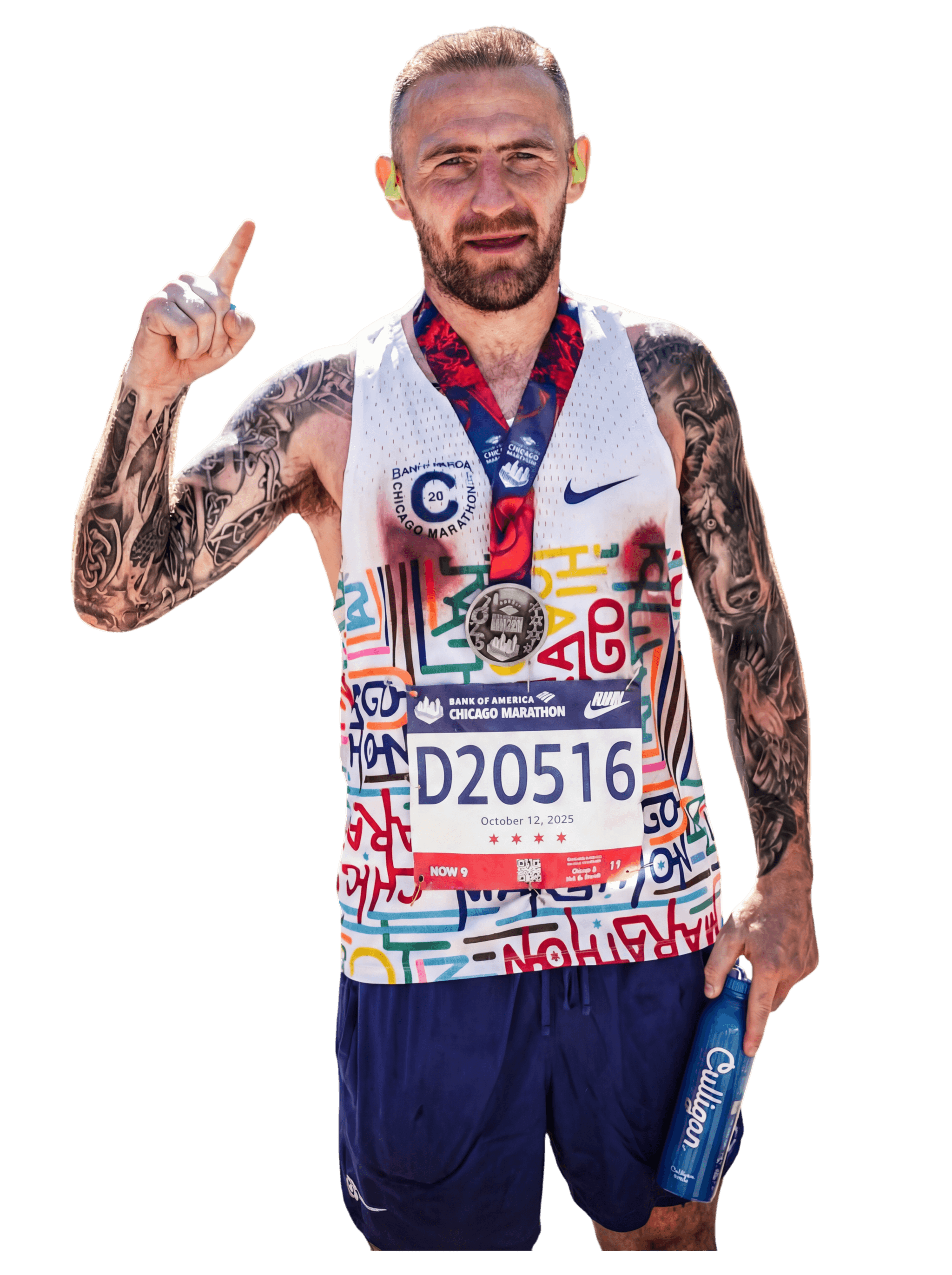 Denny Bulman Running - Chicago 2025